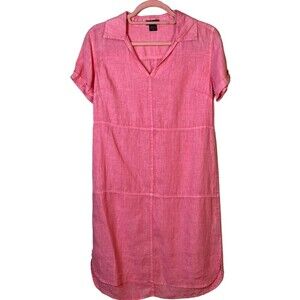 Pure Amici 100% Linen Shift Dress